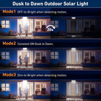 Outdoor Solar Lights With Motion Sensor