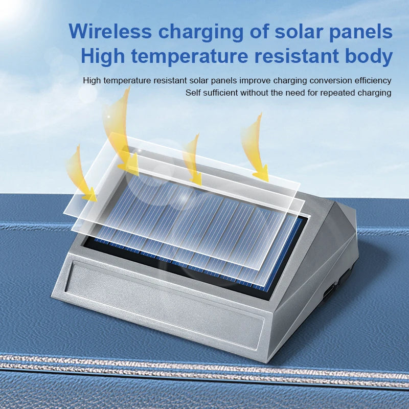 Solar Purifier, Automatic Operation, Air Purifier with Vibration Sensor