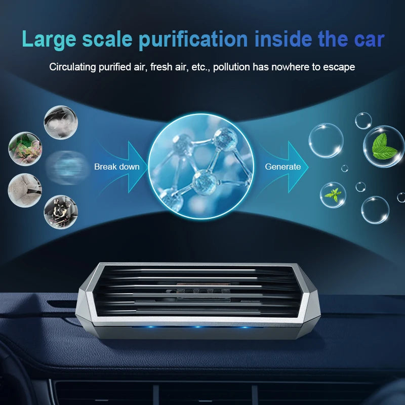 Solar Purifier, Automatic Operation, Air Purifier with Vibration Sensor