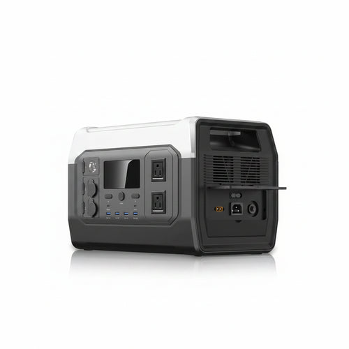 CTOLITY XP1000 portable power station with specifications on a colorful background