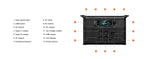 CTOLITY 2400W Portable Power Station 2048Wh Home Emergency Power Supply Station ﻿