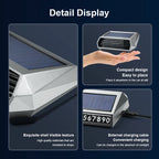 Solar Purifier, Automatic Operation, Air Purifier with Vibration Sensor