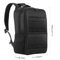HAWEEL 14W Solar Panel Power Backpack with Handle and 5V / 2.1A Max USB Charging Port