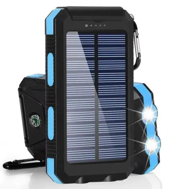 Solar Power Bank 80000mAh Portable External Battery Charger