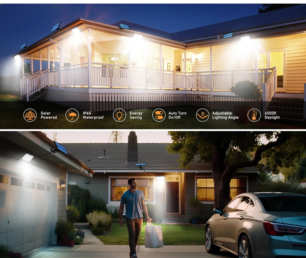 Outdoor Solar Lights With Motion Sensor
