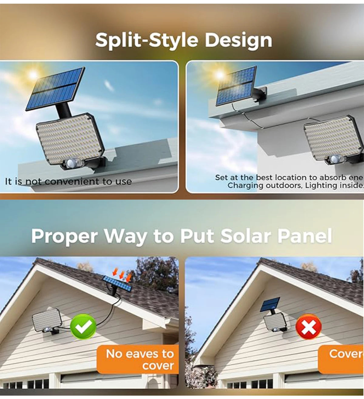 Outdoor Solar Lights With Motion Sensor