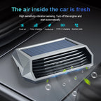 Solar Purifier, Automatic Operation, Air Purifier with Vibration Sensor