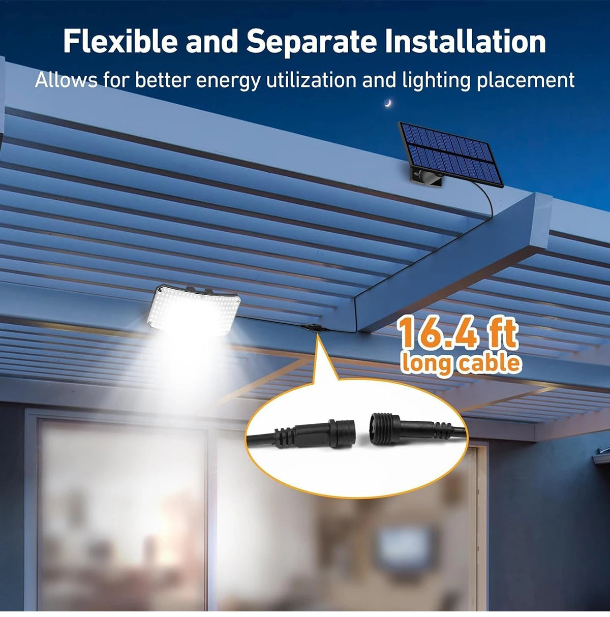 Outdoor Solar Lights With Motion Sensor