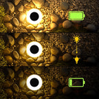 Solar Ground Lights for Garden Pathway, Yard Deck, and Camping Decor