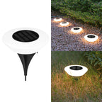 Solar Ground Lights for Garden Pathway, Yard Deck, and Camping Decor