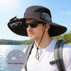 Solar Fan Hat Portable Solar Charging Cap