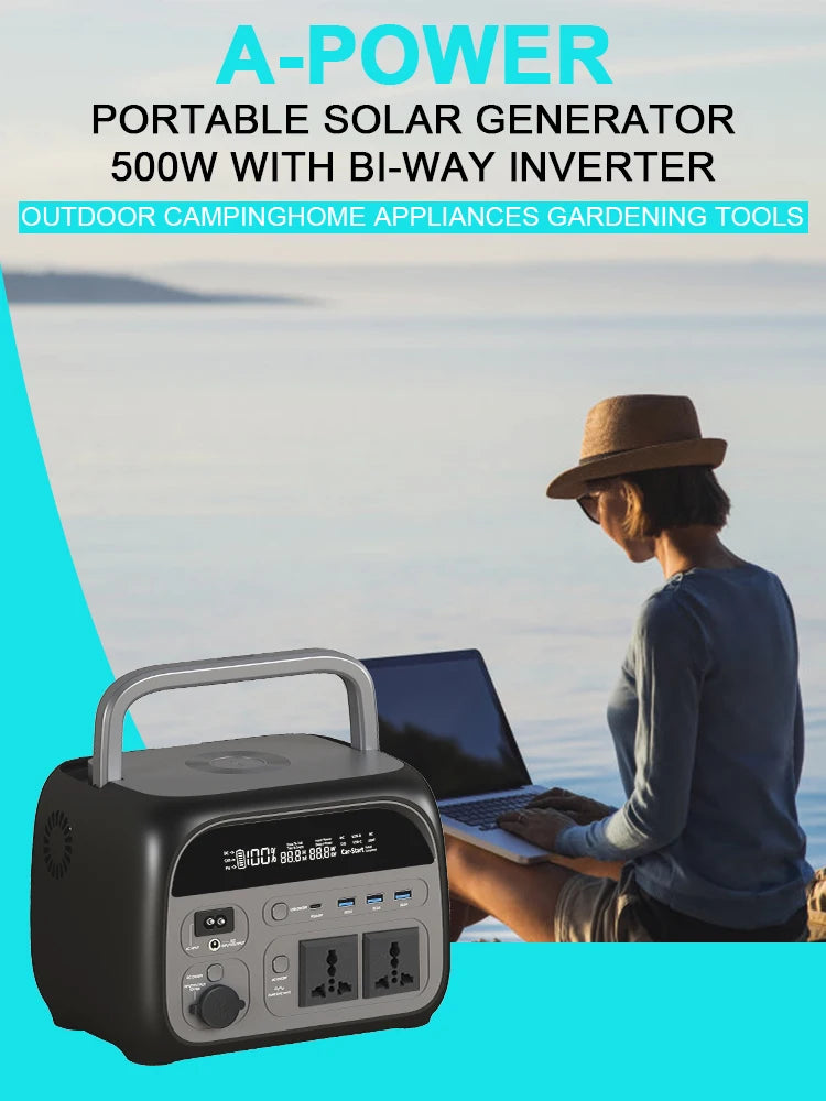 Ctolity 345Wh 500w Portable Power Station